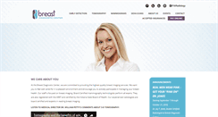 Desktop Screenshot of fw-breastdiagnosticcenter.com